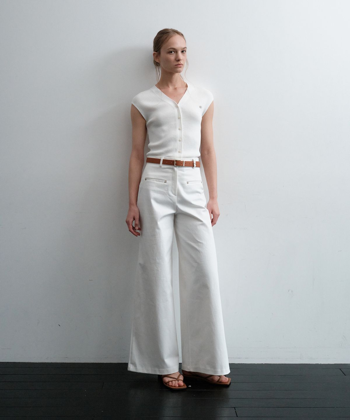 논앤논(NON AND NON) COTTON WIDE FIT DENIM PANTS_NSPT5249