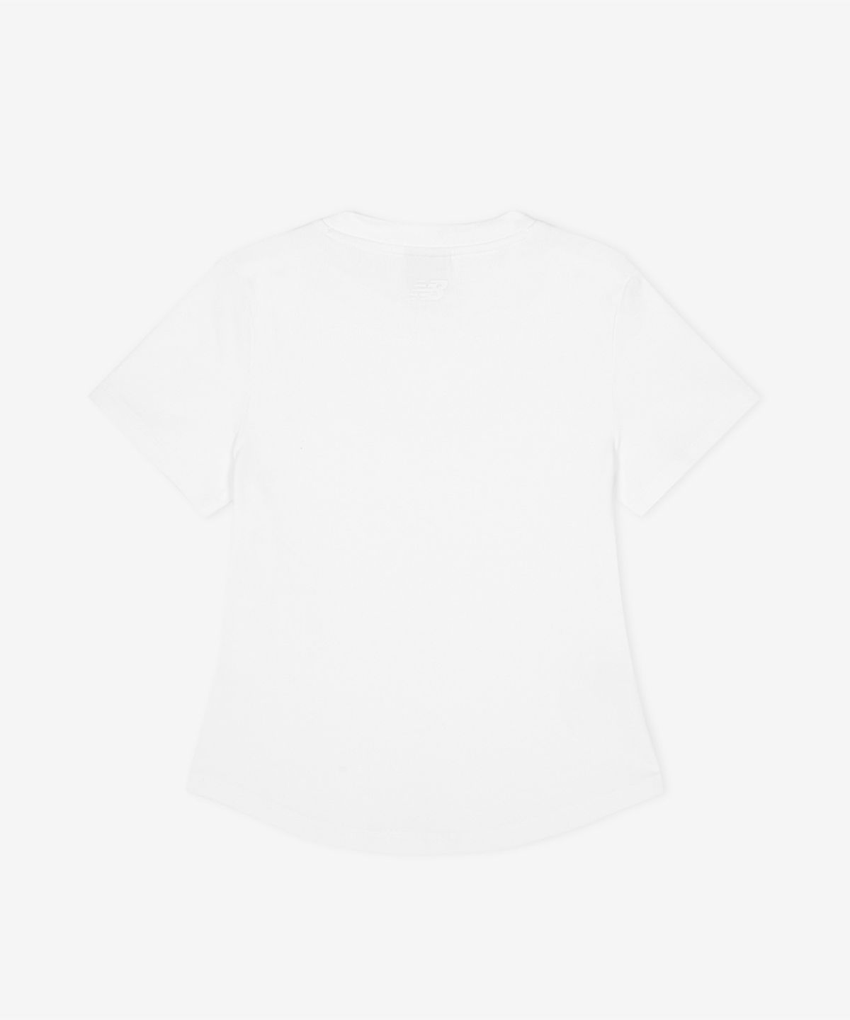 뉴발란스(NEW BALANCE) NBNEG3W432 / WOMEN 에센셜 핏티드 반팔티 (WHITE)