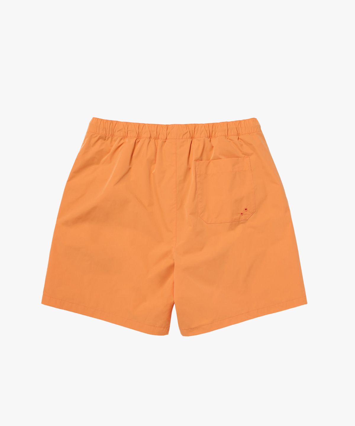 골스튜디오(GOALSTUDIO) ESSENTIAL BOX LOGO MESH LINED SHORTS-ORANGE