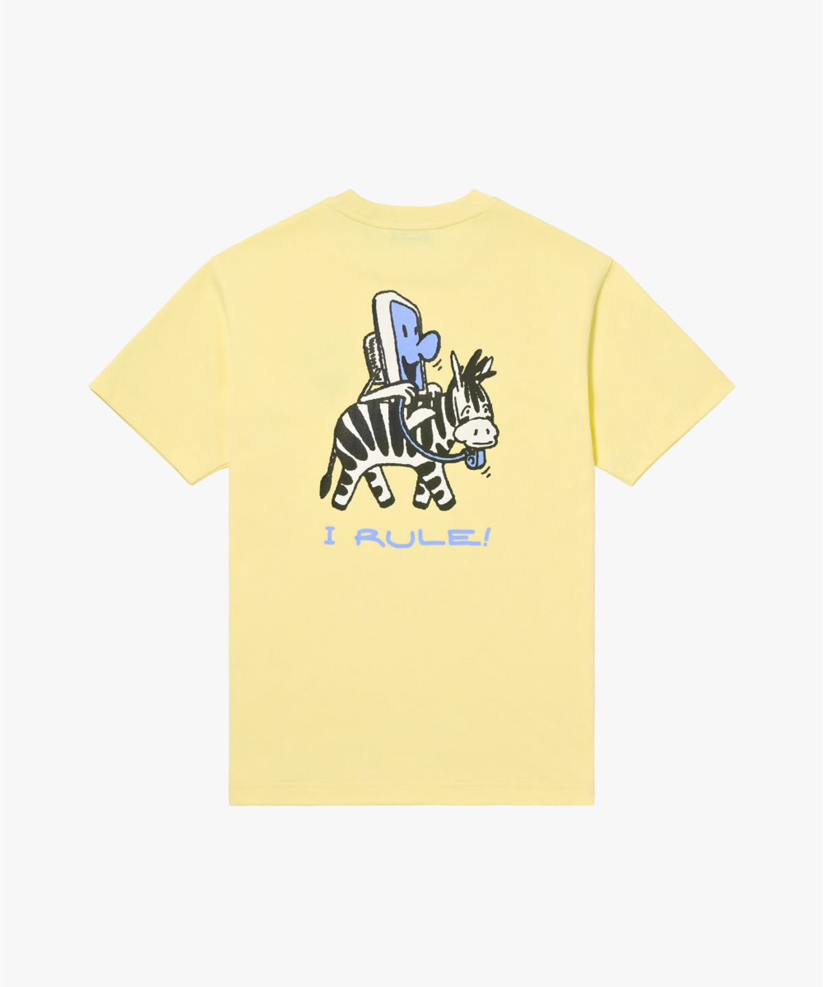 골스튜디오(GOALSTUDIO) VAR AIRMESH I RULE TEE-LIGHT YELLOW