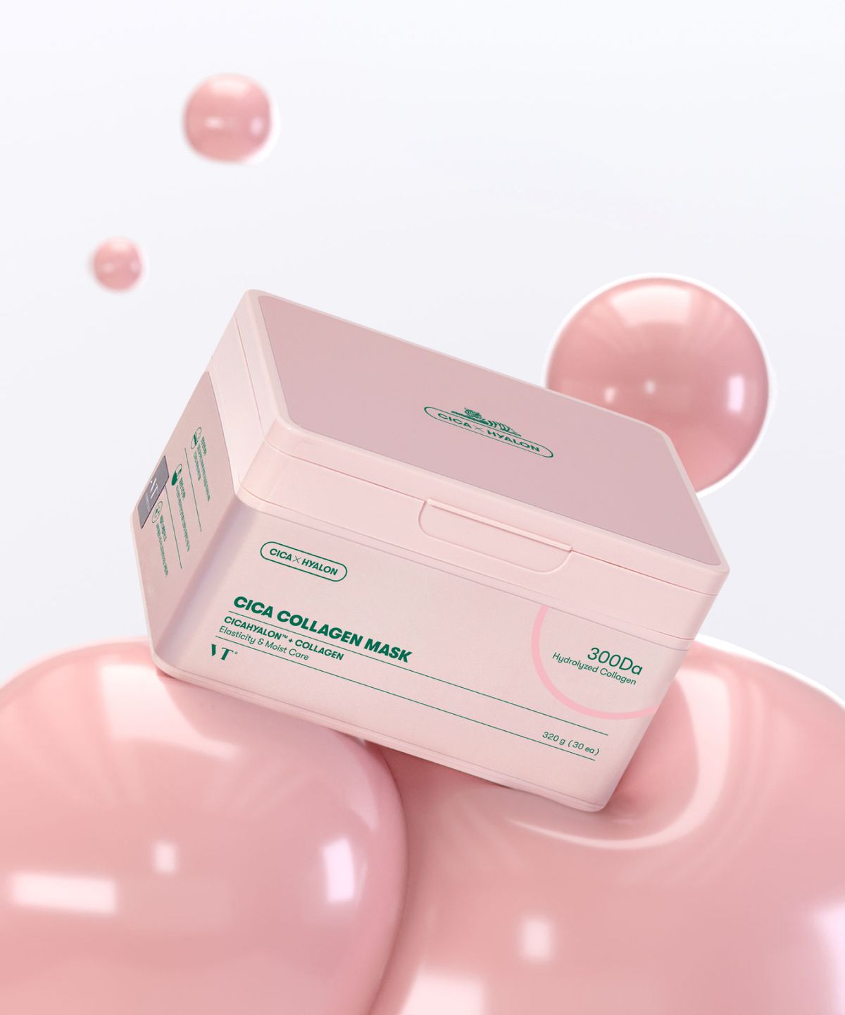 브이티코스메틱(VT COSMETICS) [2PACK] VT 시카 콜라겐 마스크 30매입x2