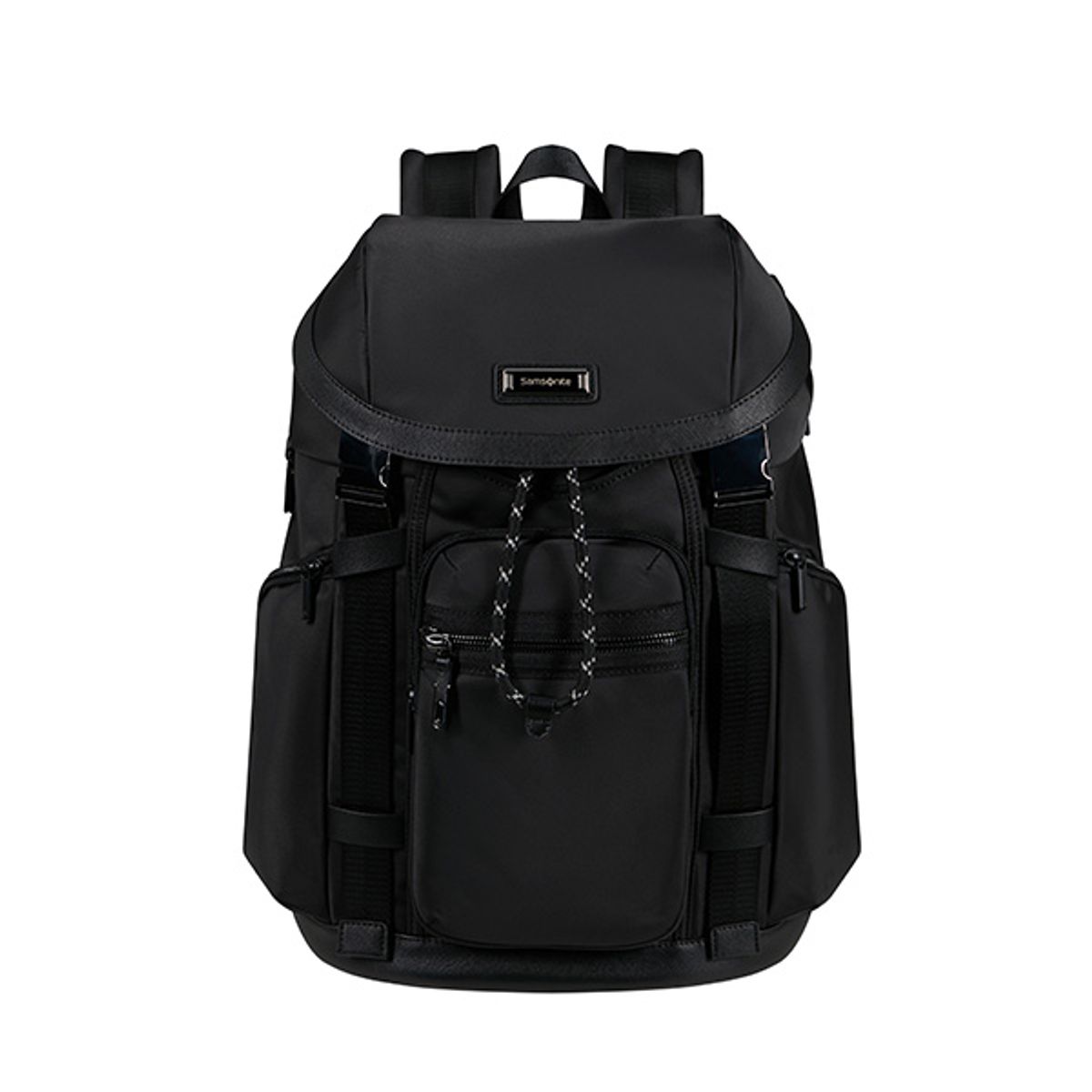 쌤소나이트(SAMSONITE) RELYON 백팩 M 15.6 FLAP BLACK KP809003