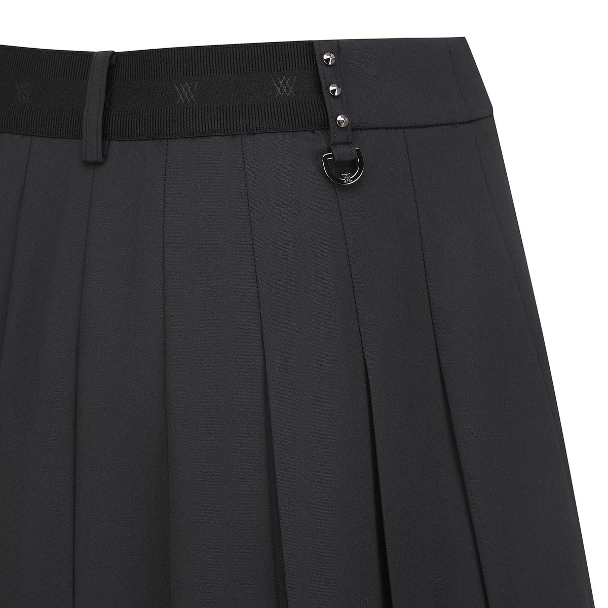 어뉴골프(ANEW GOLF) W PLEATS HALF H/PT_BK