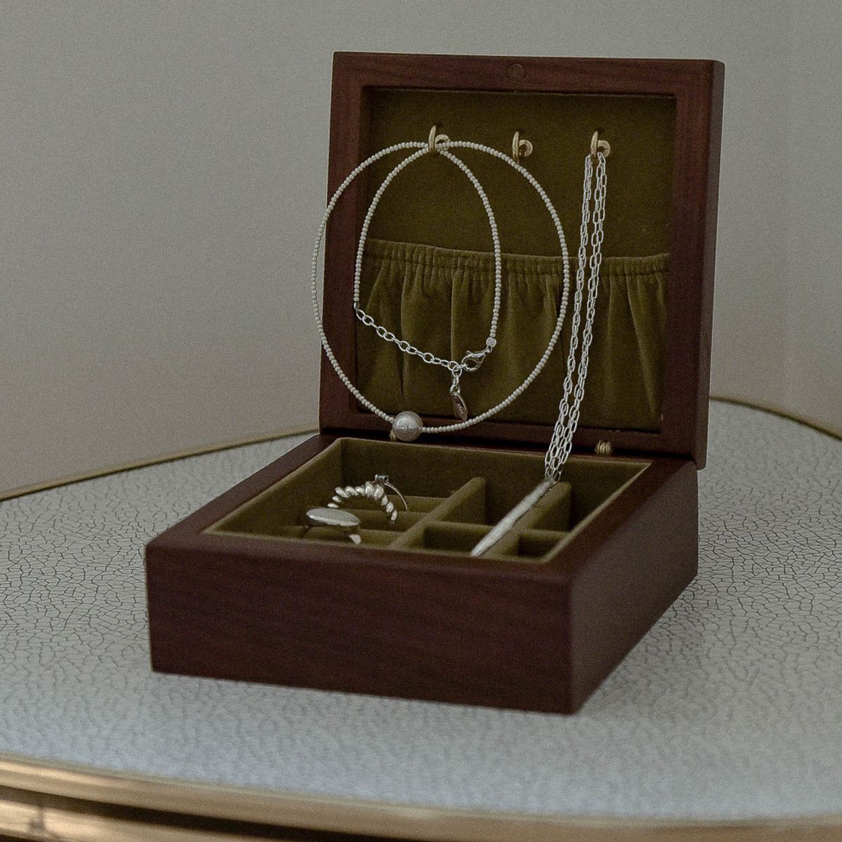 레트로핑거(RETROFINGER) 우드미니보석함 #Wood mini jewelry box