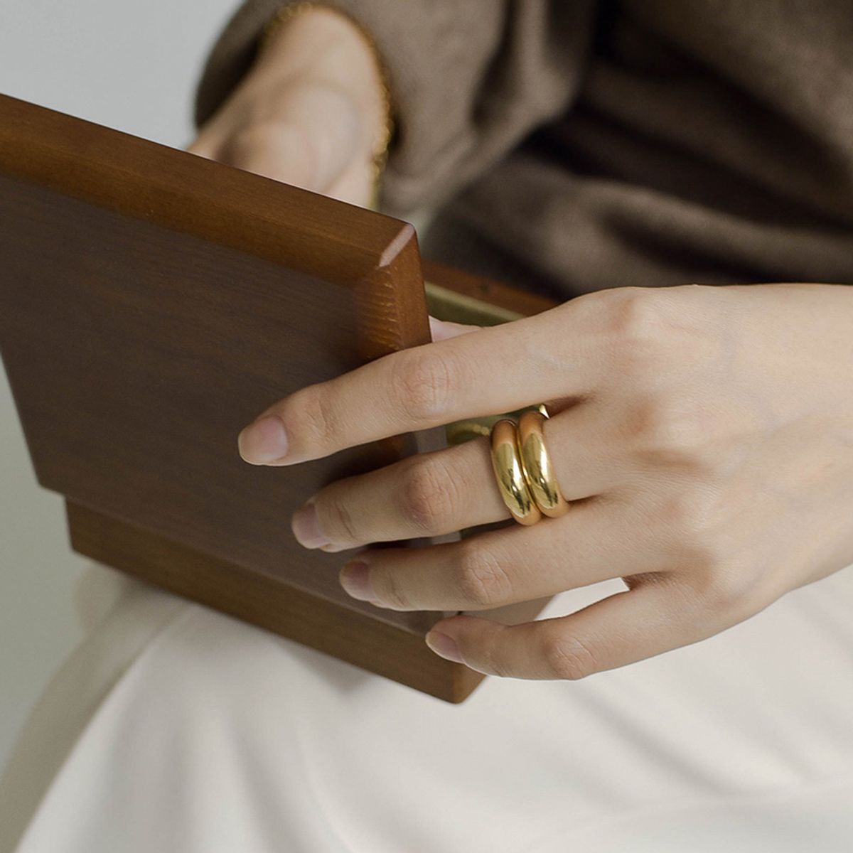 레트로핑거(RETROFINGER) 우드미니보석함 #Wood mini jewelry box