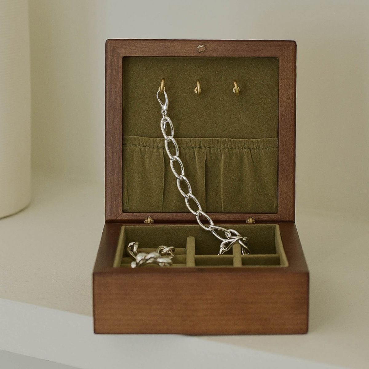 레트로핑거(RETROFINGER) 우드미니보석함 #Wood mini jewelry box