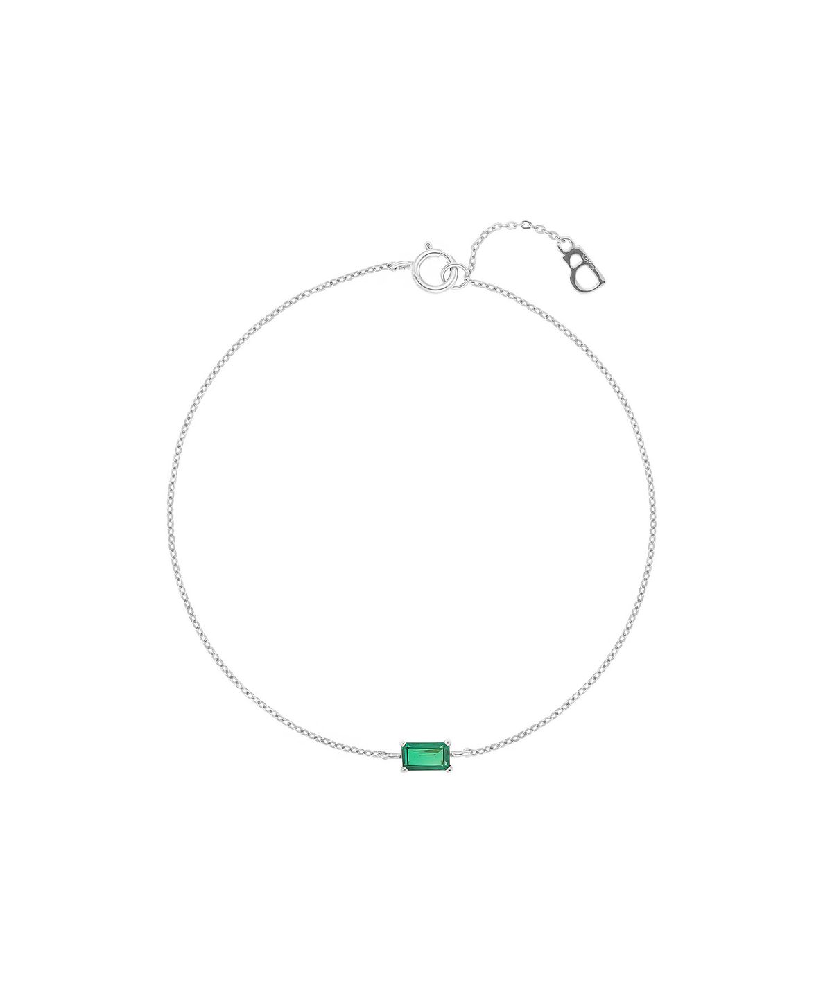 로이드(LLOYD) 에메랄드 바 10K 팔찌 LWF25007D