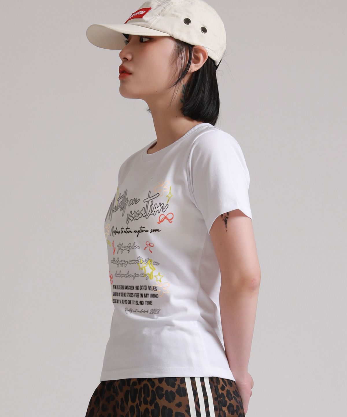 라이크더모스트(LIKE THE MOST) 레귤러 멘탈리 반팔티셔츠_3colors