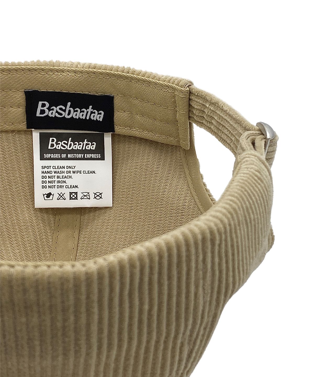 바스바타(BASBAATAA) History Classic Corduroy Cap (Beige)