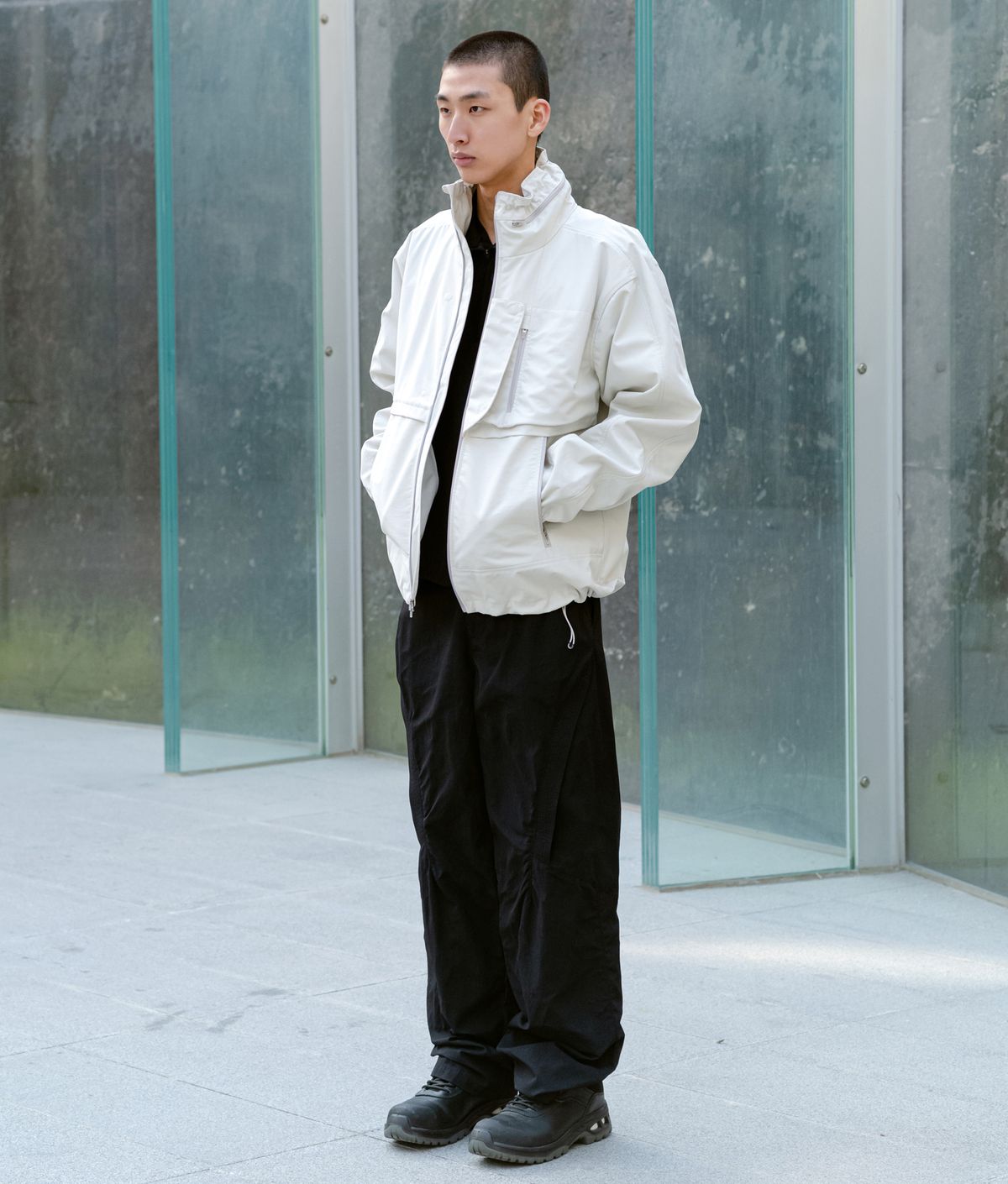 폼리쉬(FORMLICH) RECYCLE TASLAN PANTS / BLACK