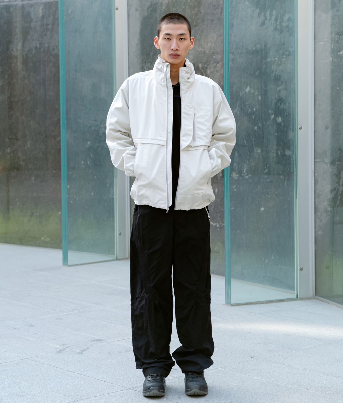 폼리쉬(FORMLICH) RECYCLE TASLAN PANTS / BLACK