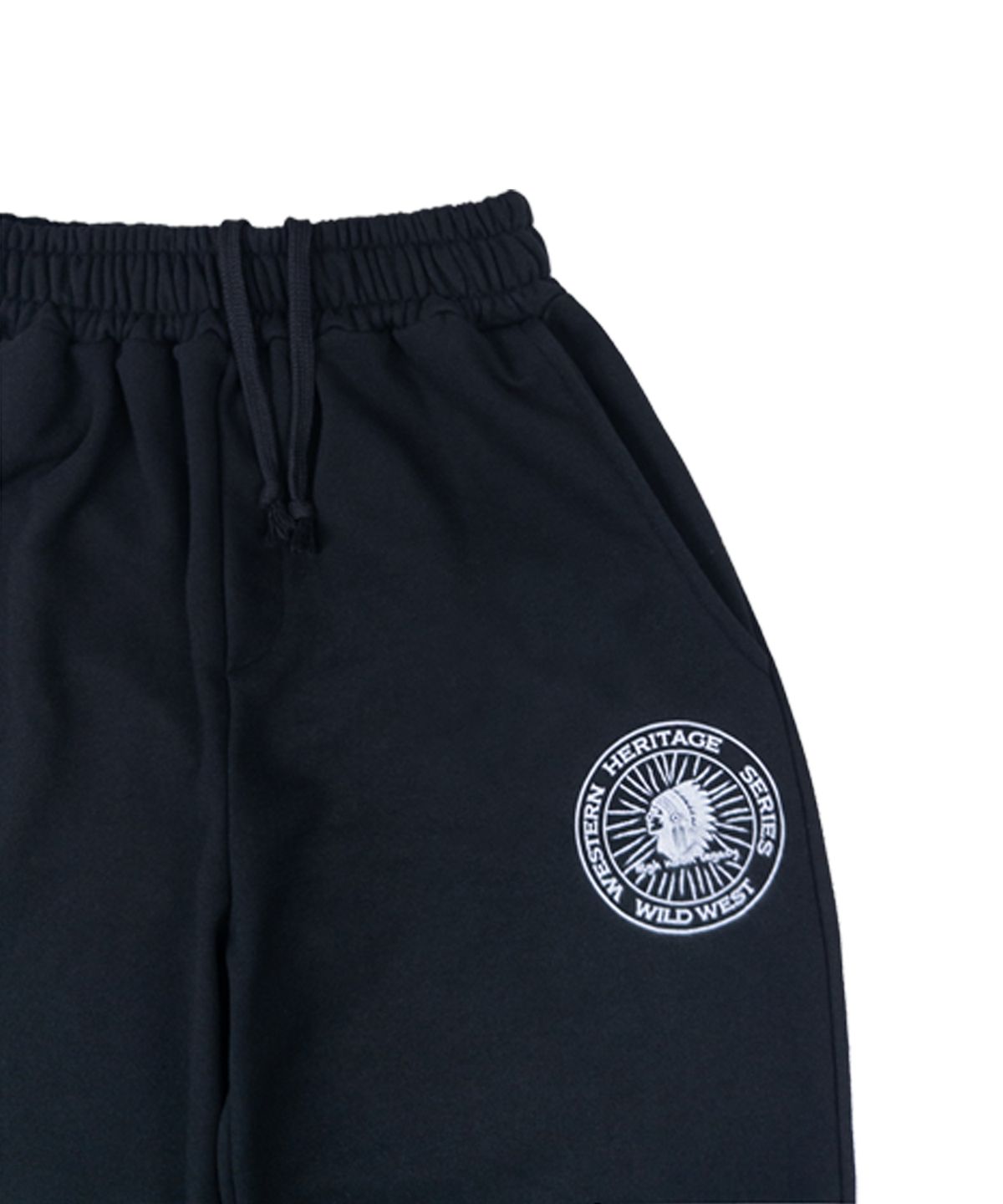바스바타(BASBAATAA) FRONTIER GRAPHIC PANTS(Black)