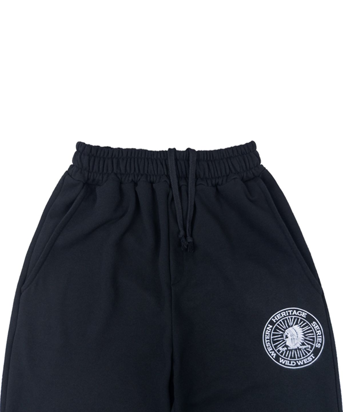 바스바타(BASBAATAA) FRONTIER GRAPHIC PANTS(Black)