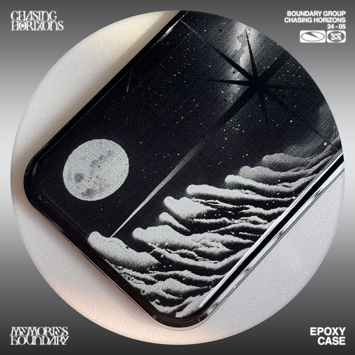 메모리즈바운더리(MEMORIESBOUNDARY) Horizon Canyon Phone Case (BK)