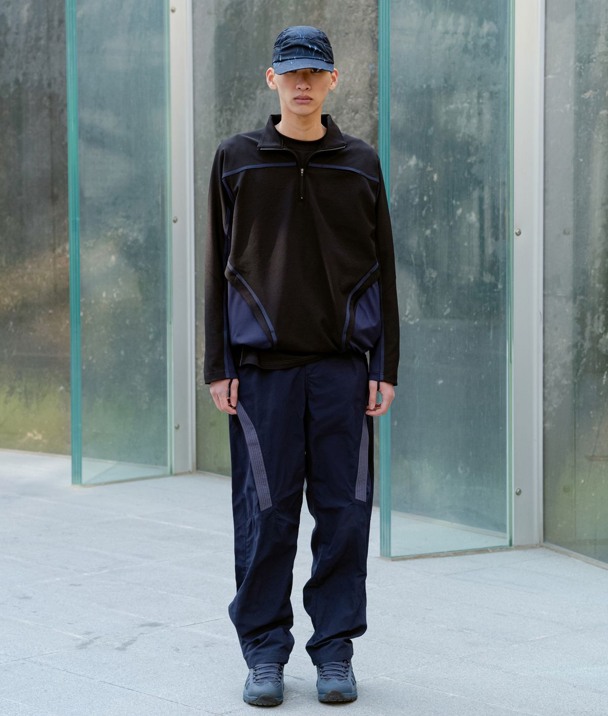 폼리쉬(FORMLICH) RECYCLE TASLAN PANTS / NAVY