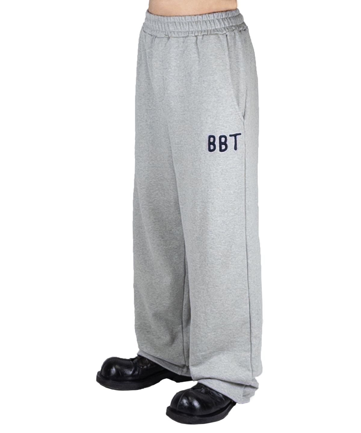 바스바타(BASBAATAA) BBT  LOGO PANTS(Gray)