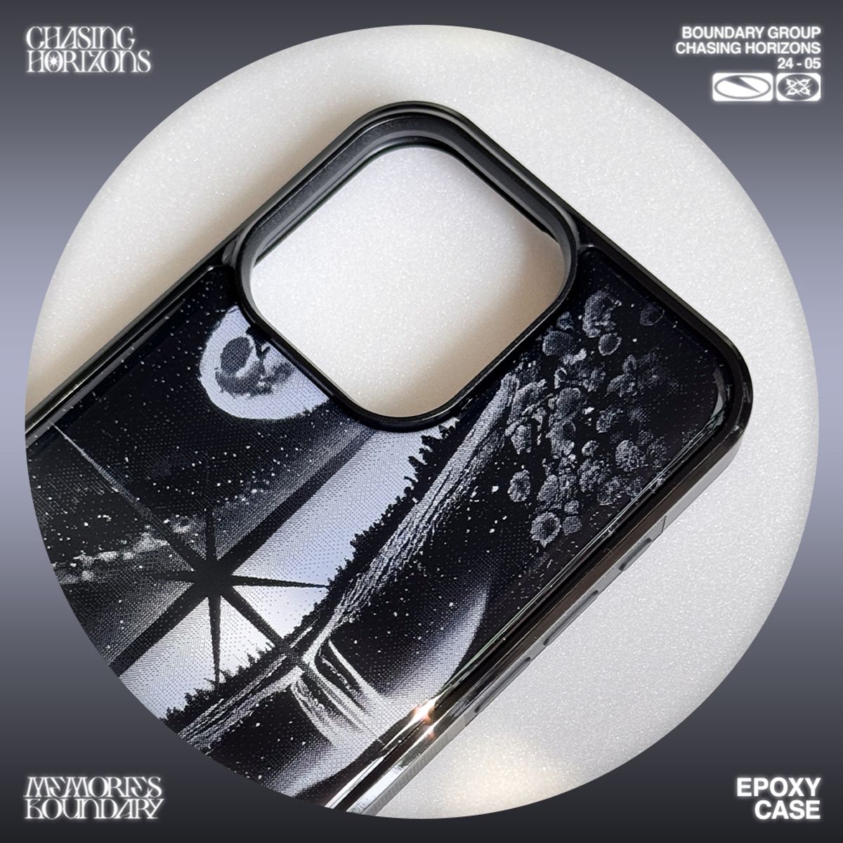메모리즈바운더리(MEMORIESBOUNDARY) Horizon Galaxy Phone Case (LP)