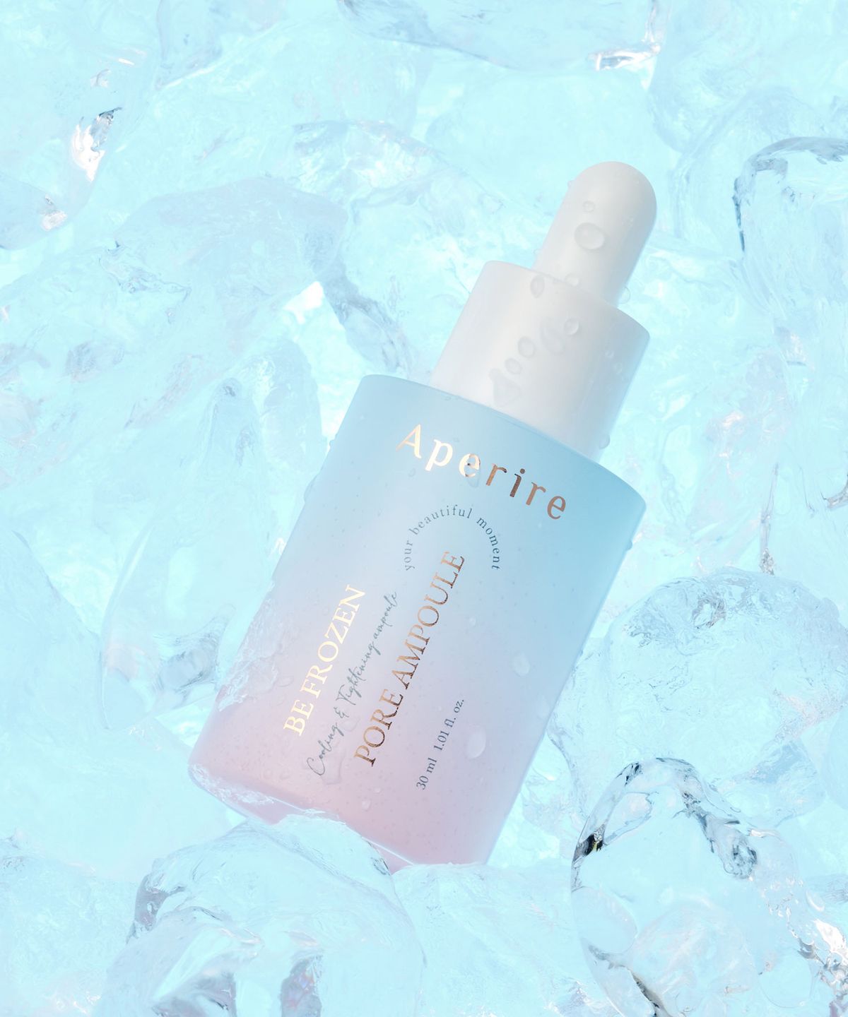 아페리레(APERIRE) [2종세트/쿨링팩 20g] 비 프로즌 포어 쿨링 앰플 30ml+30ml