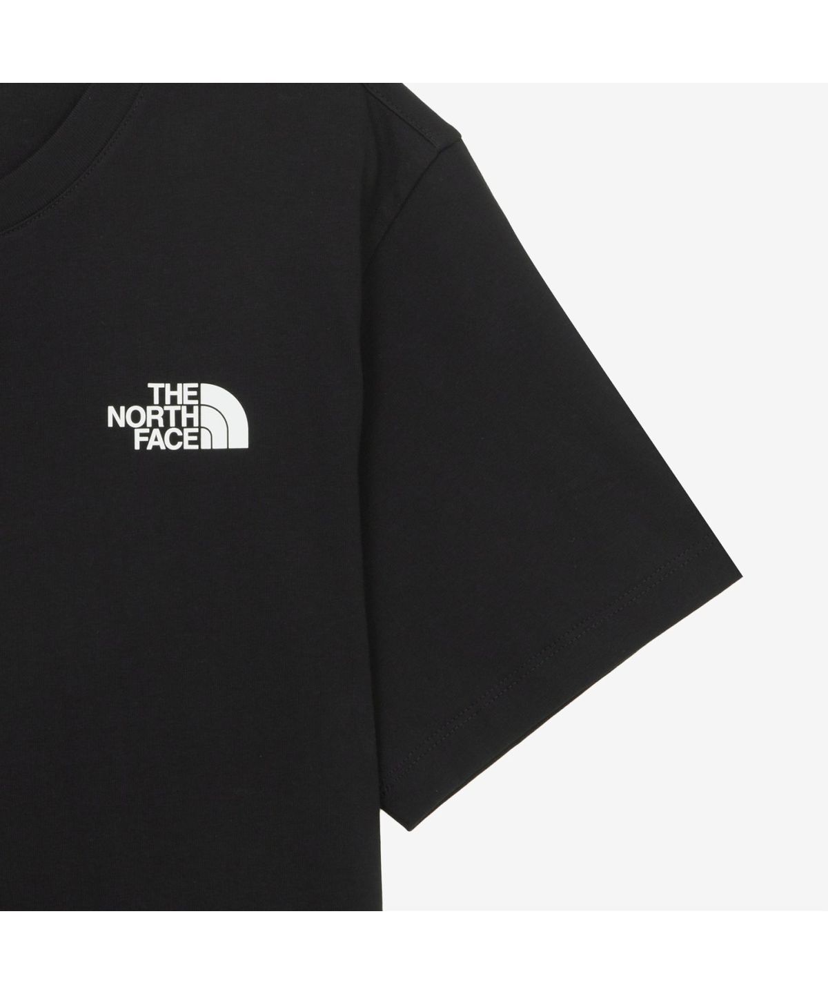 노스페이스(THE NORTH FACE) NT7UR60A 한글 반팔 티셔츠 BLACK