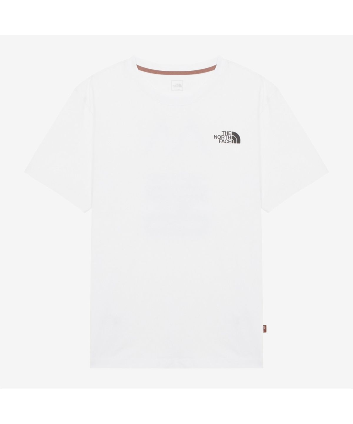 노스페이스(THE NORTH FACE) NT7UR60D 한글 반팔 티셔츠 OFF WHITE