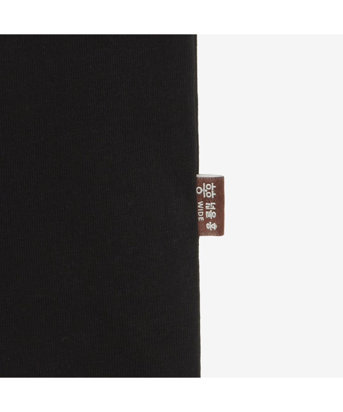 노스페이스(THE NORTH FACE) NT7UR60G 한글 반팔 티셔츠 MATT BLACK