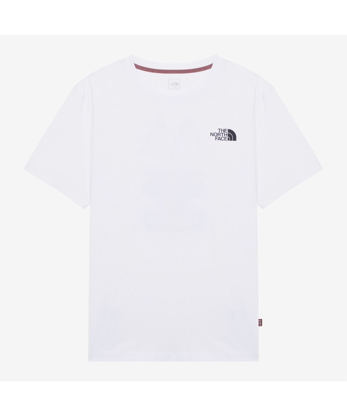 노스페이스(THE NORTH FACE) NT7UR60H 한글 반팔 티셔츠_WHITE