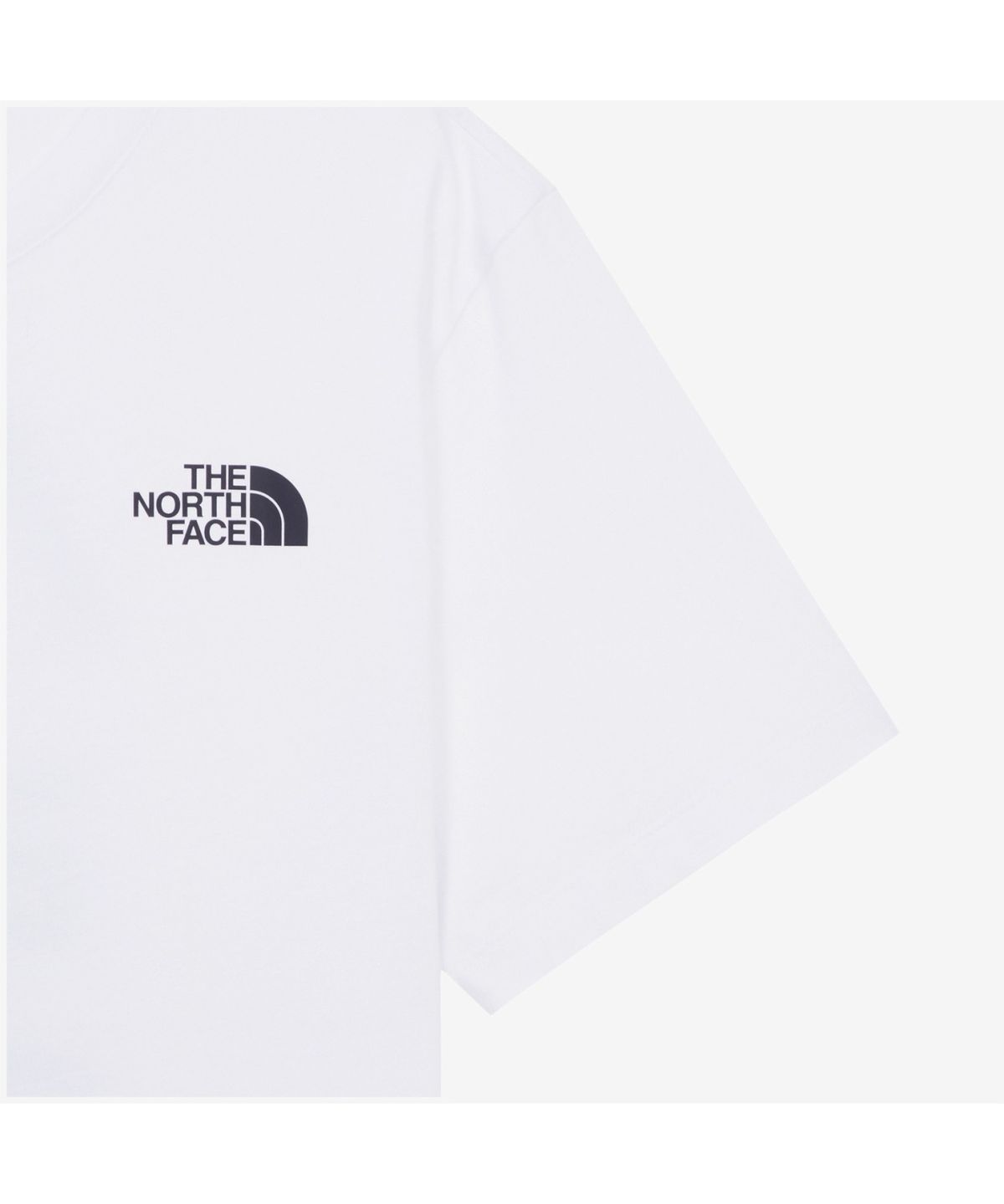 노스페이스(THE NORTH FACE) NT7UR60H 한글 반팔 티셔츠_WHITE