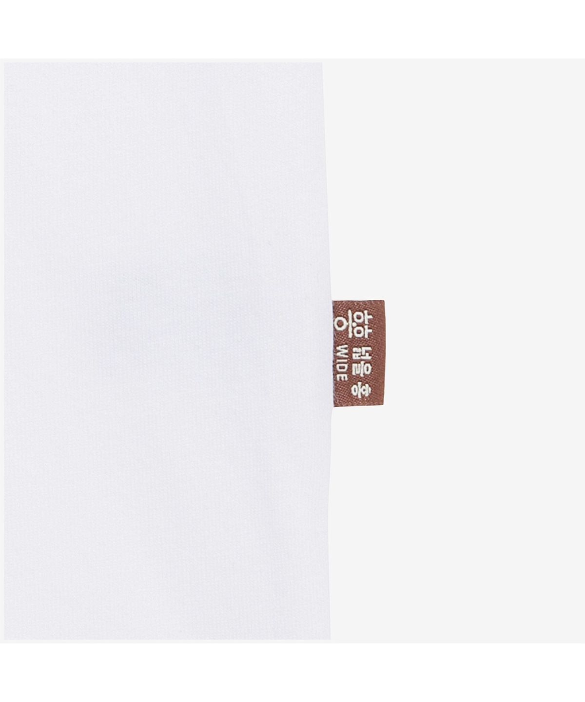 노스페이스(THE NORTH FACE) NT7UR60H 한글 반팔 티셔츠_WHITE