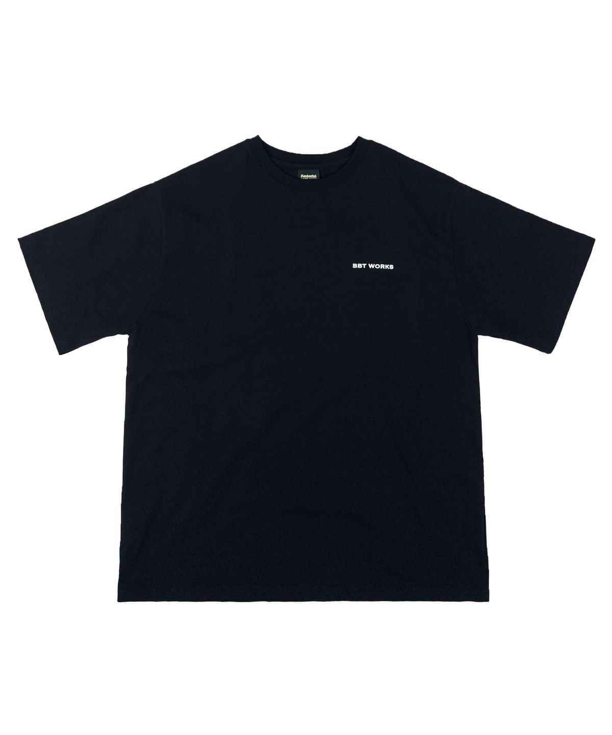 바스바타(BASBAATAA) HERITAGE LETTERING TEE(Black)