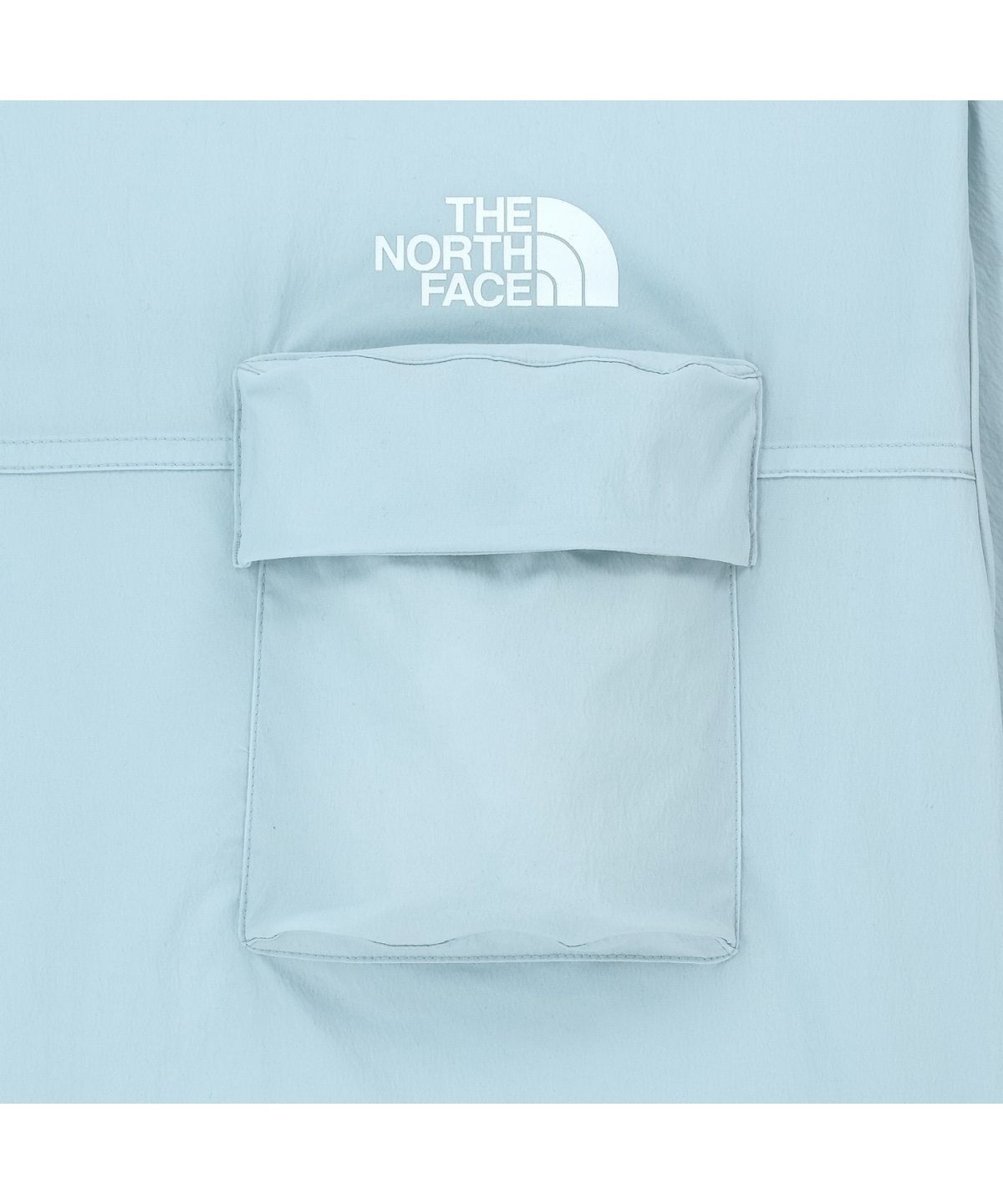 노스페이스(THE NORTH FACE) NT7UR18O 아이라 포켓 반팔 라운드티 LIGHT_BLUE