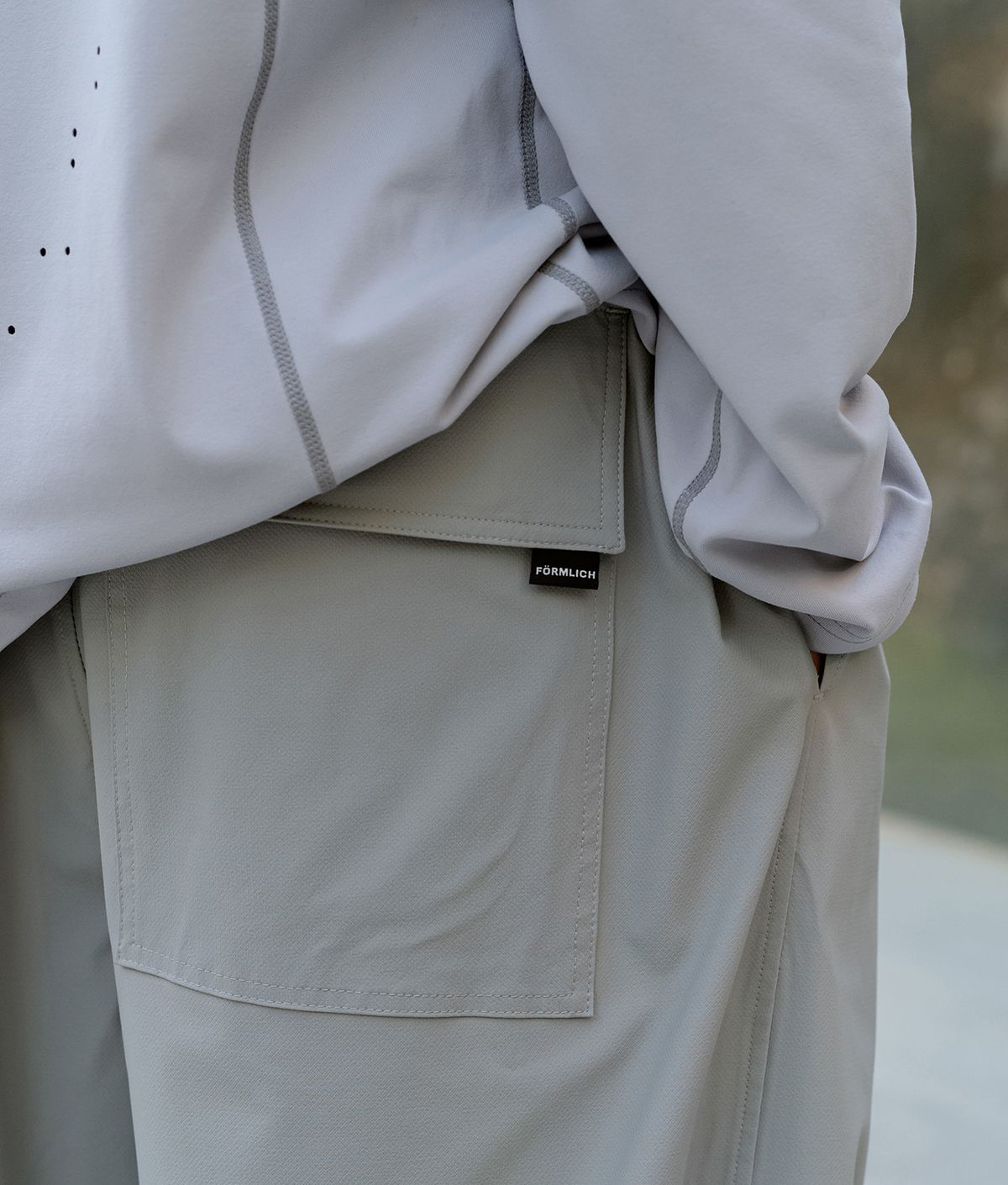 폼리쉬(FORMLICH) DUTY TRACK PANTS / LIGHT GREY