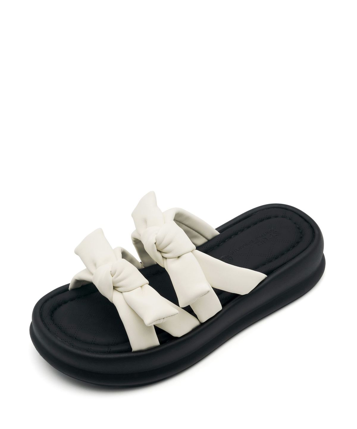스퍼(SPUR) Vlogg Twins Bow 플랫폼 샌들 4.5cm -VS7074 (3color)