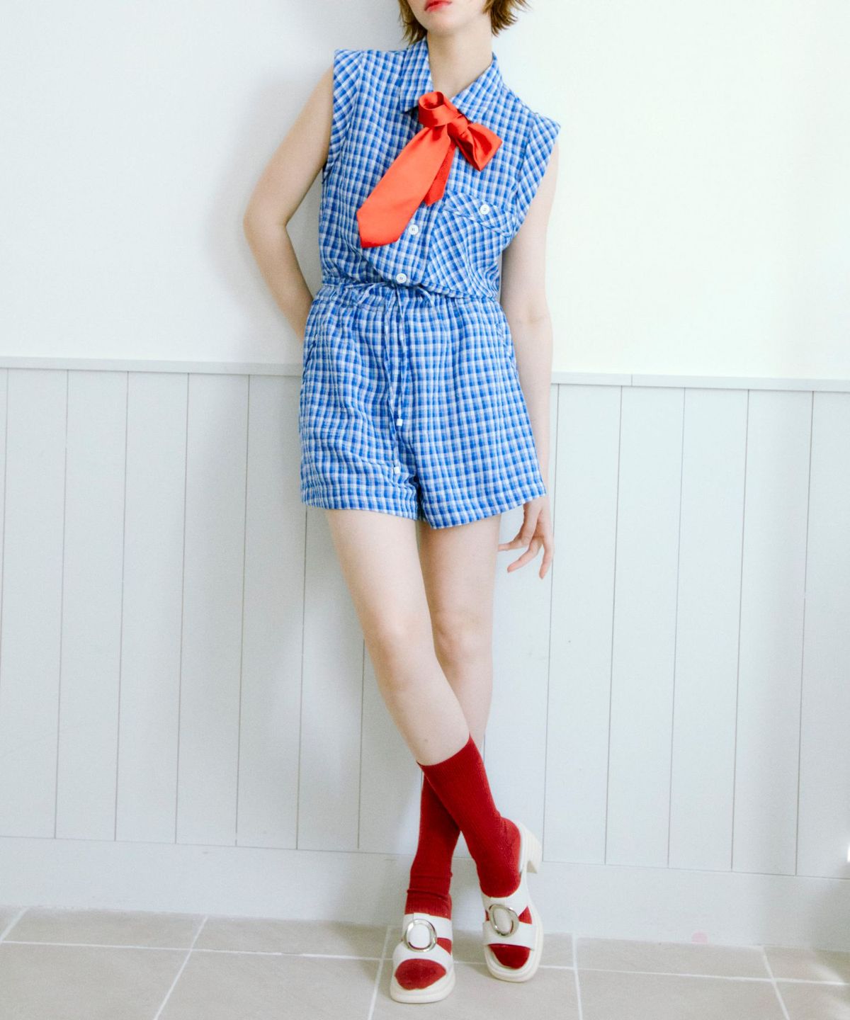 스퍼(SPUR) Cavon Circle 플랫폼 샌들 8cm -VS9040 (2color)