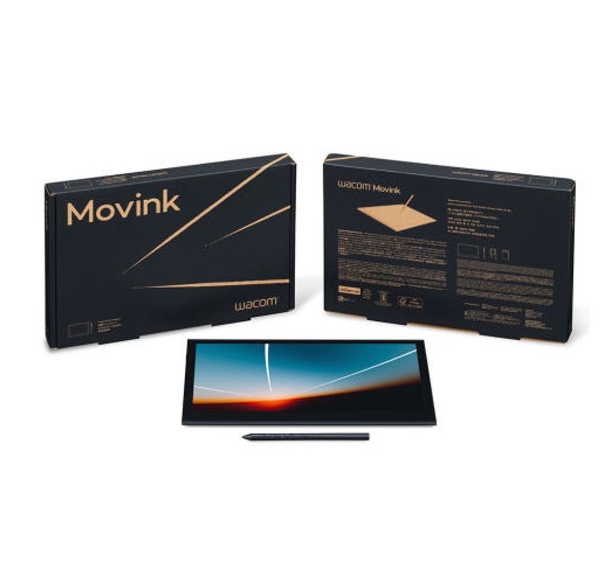 와콤(WACOM) 무빙크 액정타블렛 DTH135K0C
