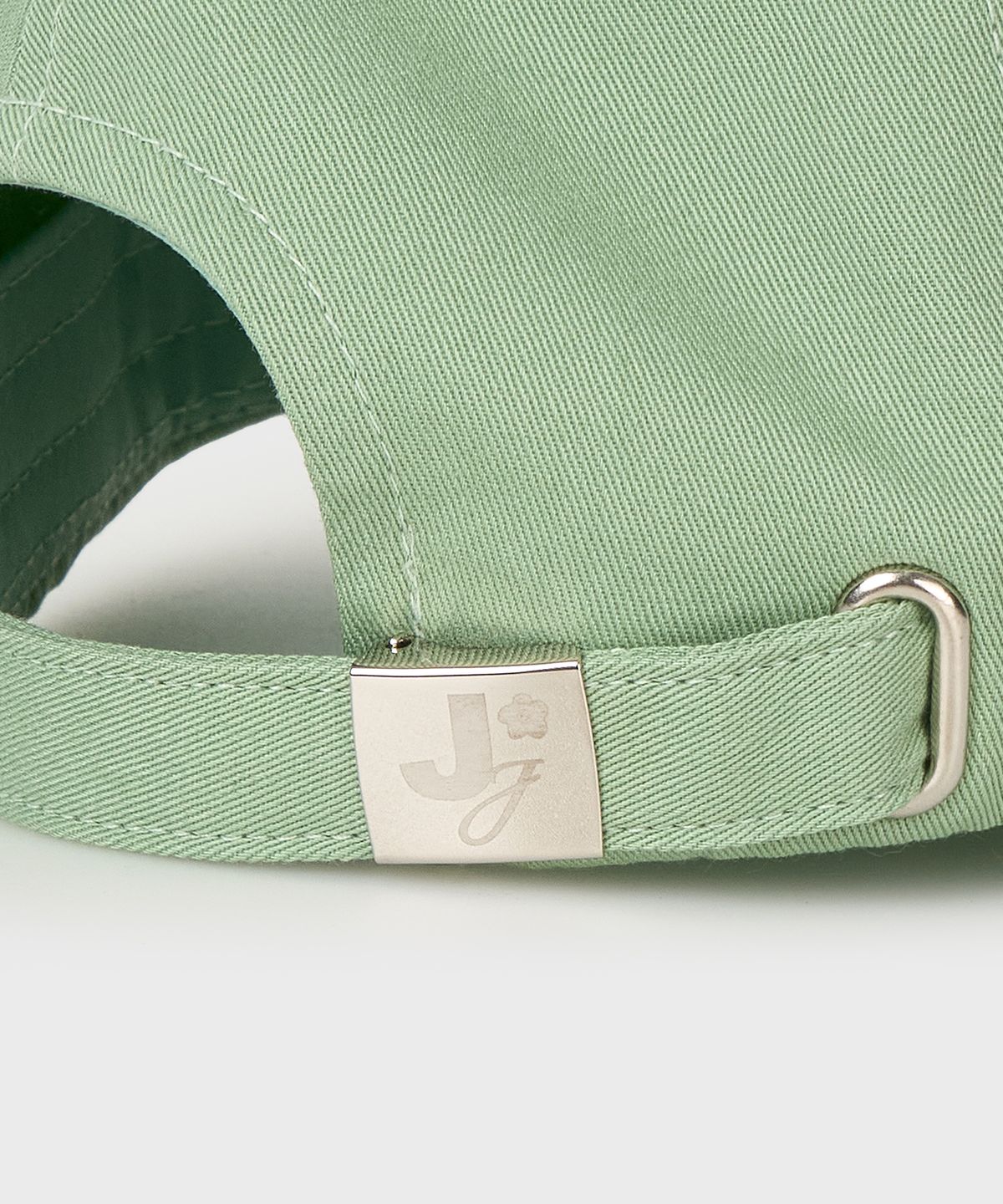 준준스페이스(JUNEJUNE SPACE) VOL12 Heart. Logo CAP_Light Green (VOL12 하트 로고 캡_라이트 그린)