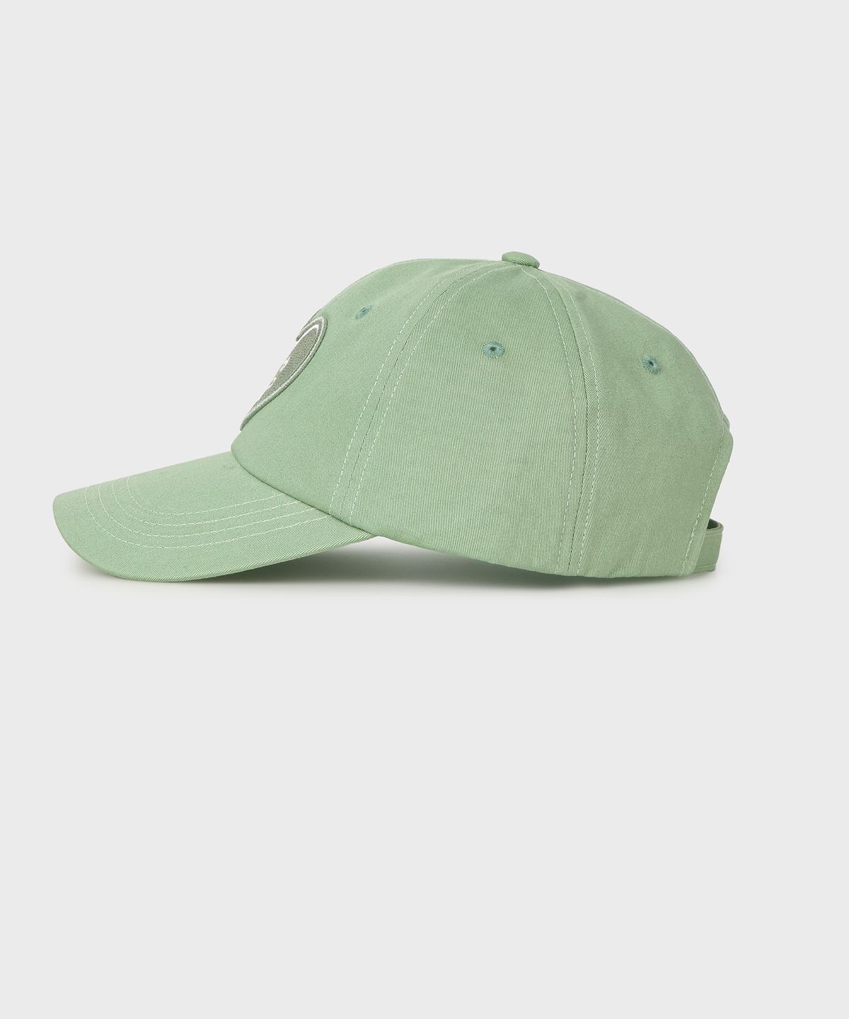 준준스페이스(JUNEJUNE SPACE) VOL12 Heart. Logo CAP_Light Green (VOL12 하트 로고 캡_라이트 그린)