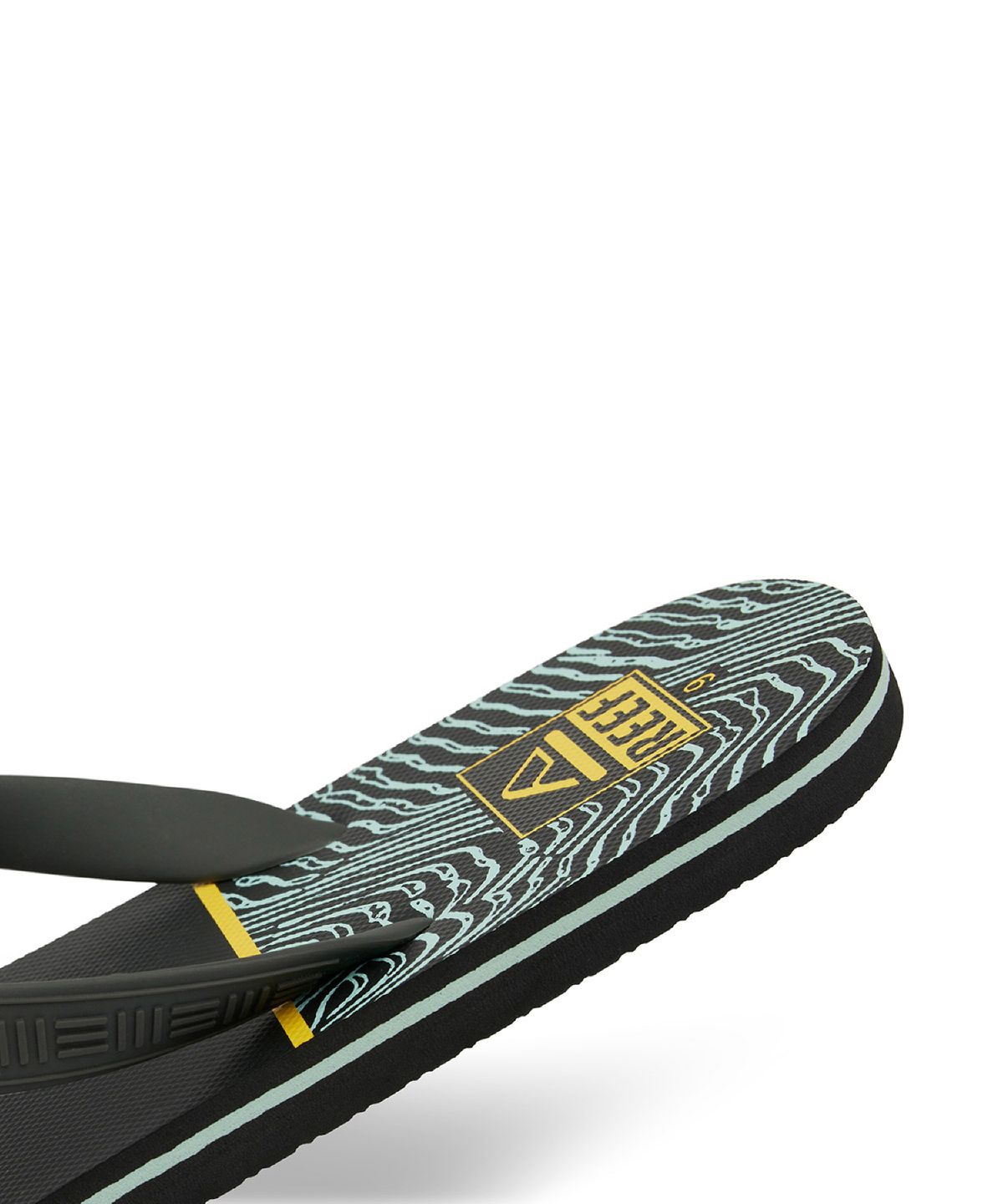리프(REEF) 씨사이드 프린츠 (0096209) CJ6586-BLACK/YELLOW SWELL