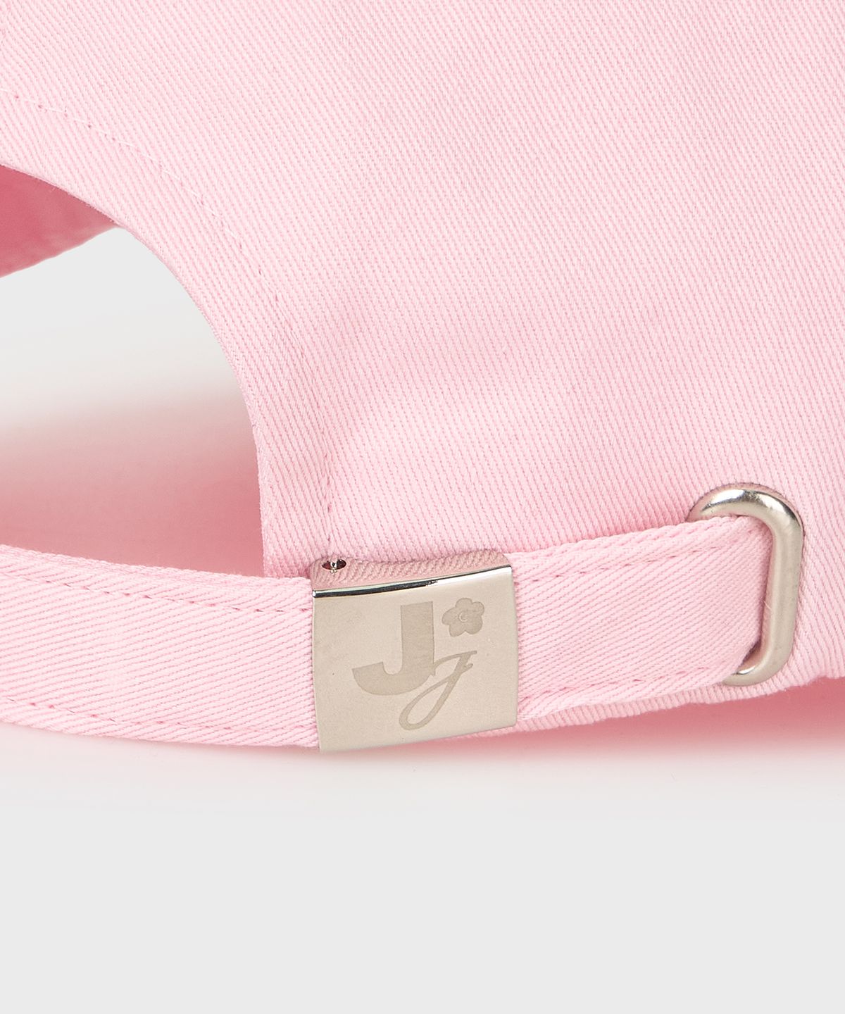 준준스페이스(JUNEJUNE SPACE) VOL12 Heart. Logo CAP_Light Pink (VOL12 하트 로고 캡_라이트 핑크)