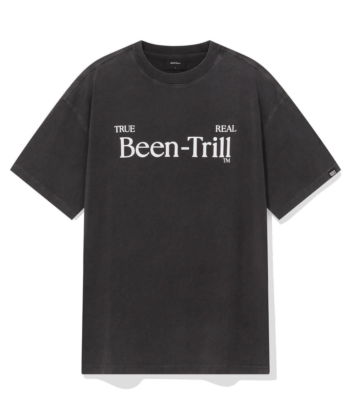 빈트릴(BEENTRILL) 페가수스 피그먼트 티셔츠(차콜)