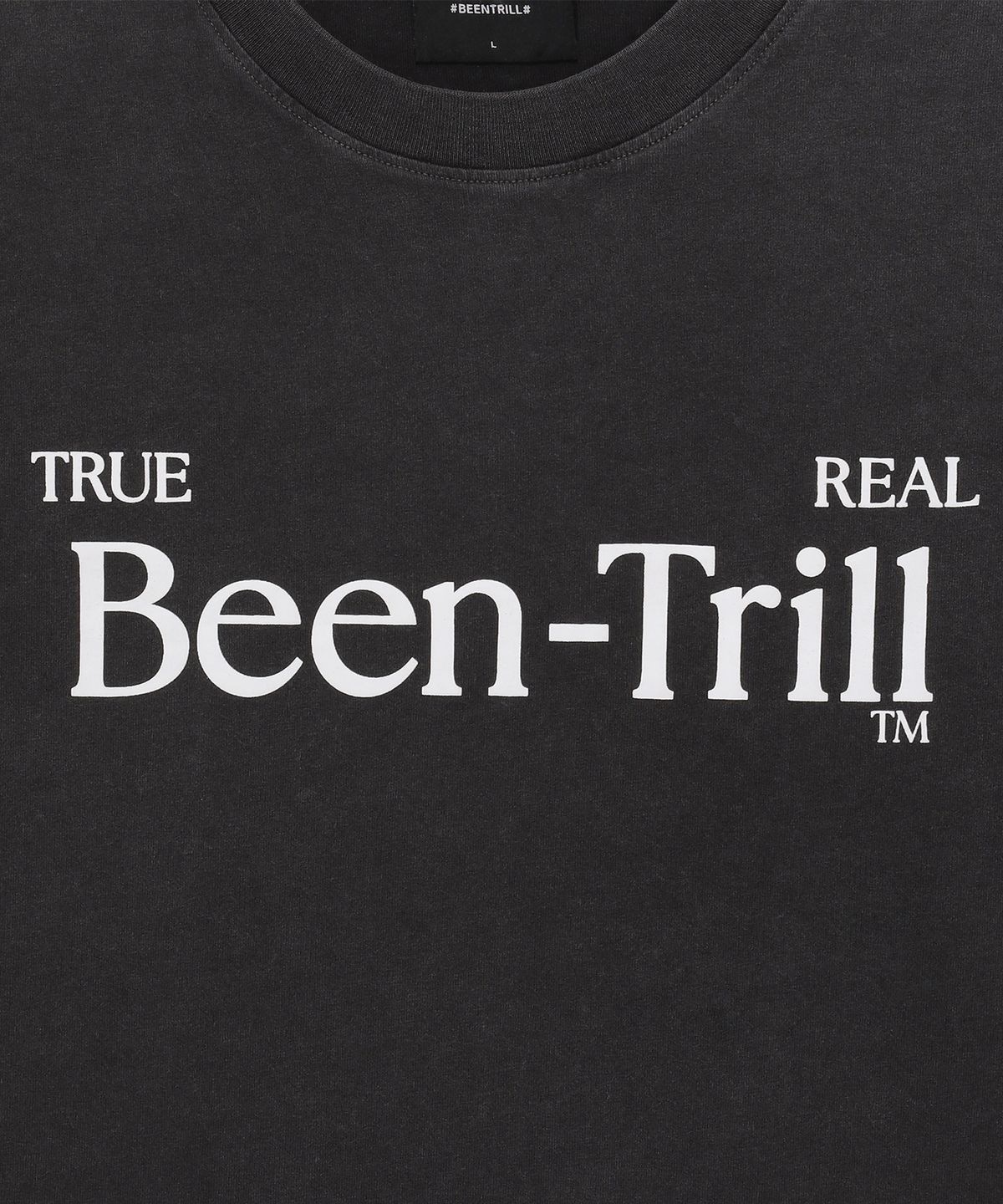 빈트릴(BEENTRILL) 페가수스 피그먼트 티셔츠(차콜)