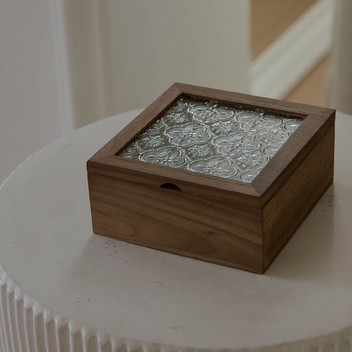 레트로핑거(RETROFINGER) 우드플로라보관함 #Wood Flora glass jewelry box