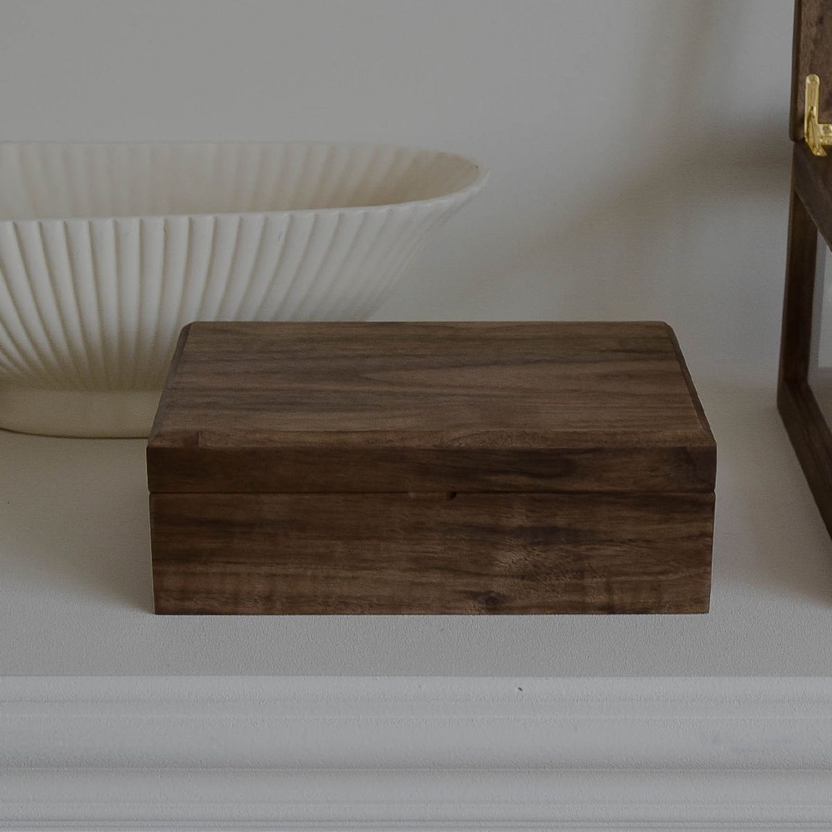 레트로핑거(RETROFINGER) 클래시 월넛 미디움 보석함 #Classy Medium jewerly box