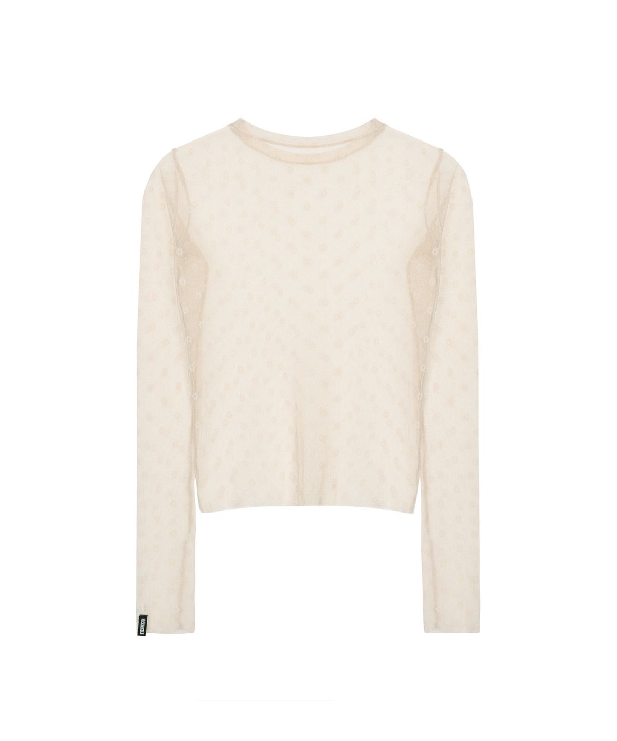 닉앤니콜(NICK&NICOLE) MASH FLOWER PATTERN TOP_BEIGE