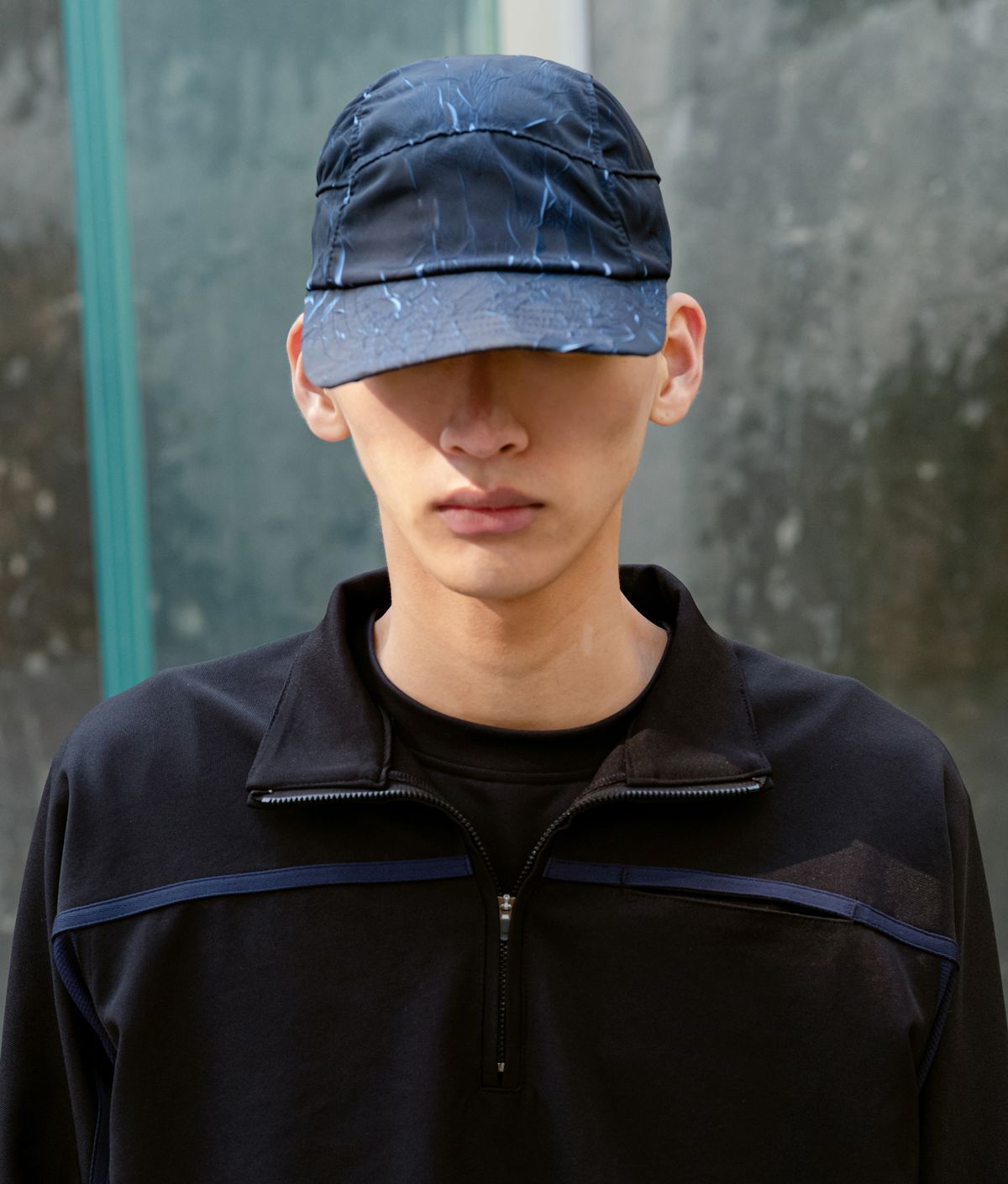 폼리쉬(FORMLICH) 4 WAY PLEATED CAP / NAVY