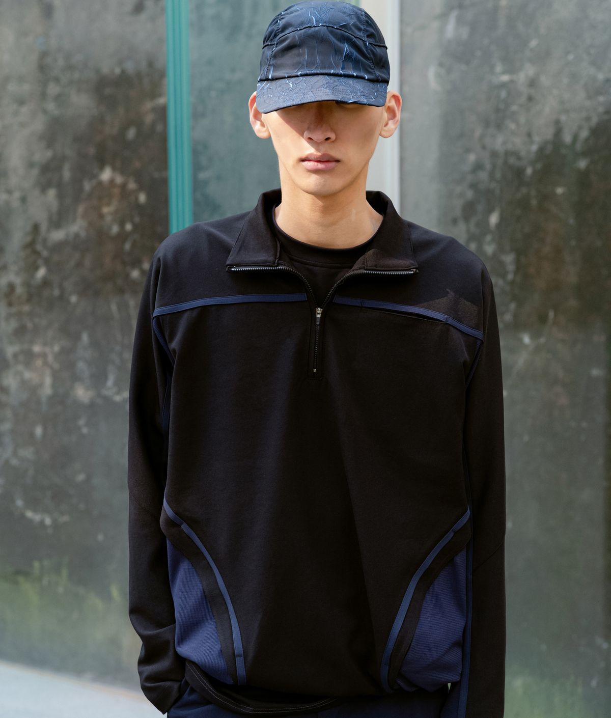 폼리쉬(FORMLICH) 4 WAY PLEATED CAP / NAVY