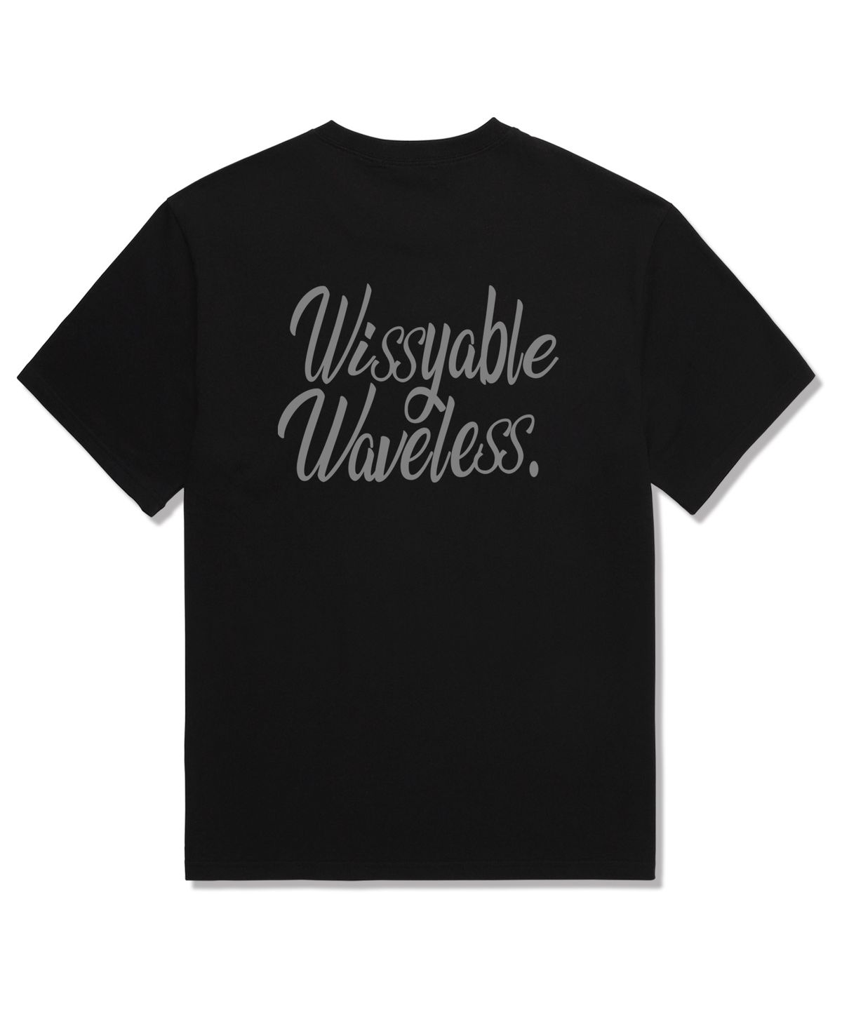 위씨(WISSY) WISSY ABLE  오버핏 반팔 티셔츠 (WS025) 블랙