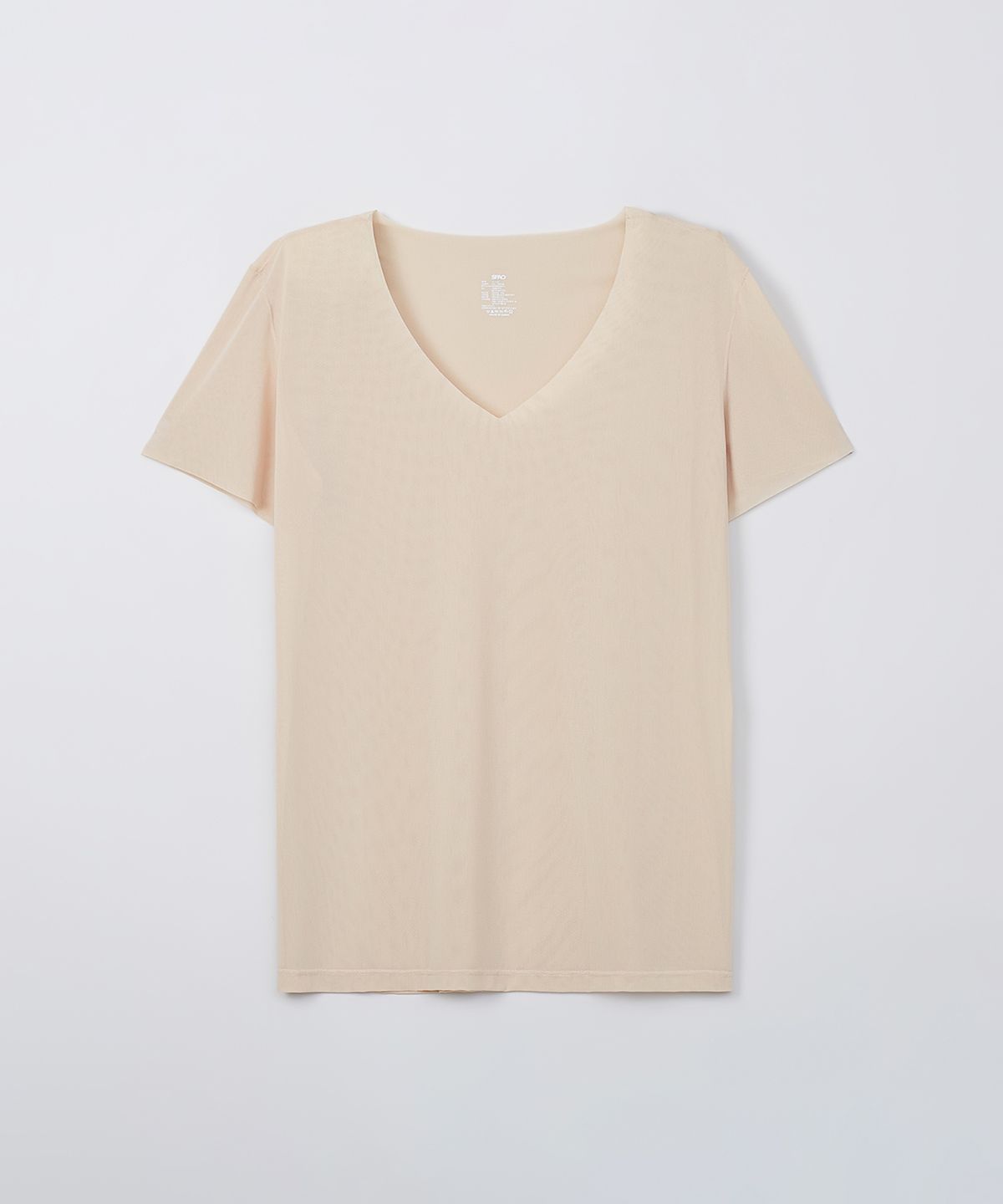 스파오(SPAO) [COMFORT] 남성 심리스 브이넥 반팔티_SPMRFA9A11