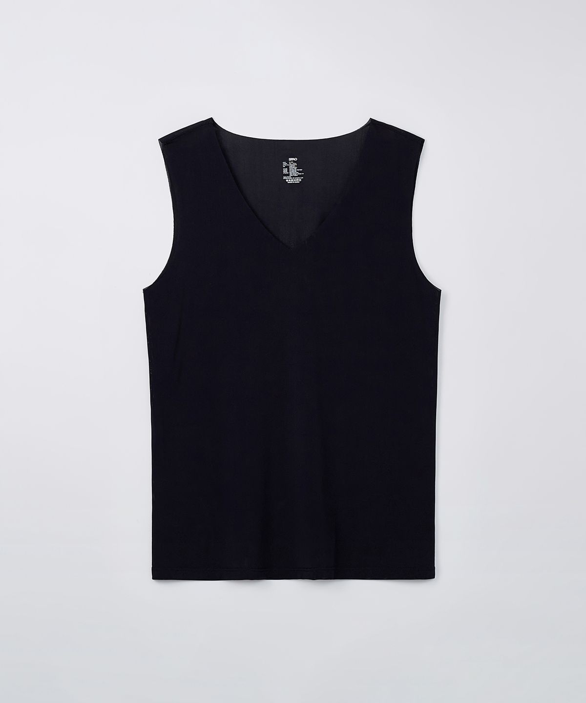 스파오(SPAO) [COMFORT] 남성 심리스 브이넥 민소매_SPMRFA9A12