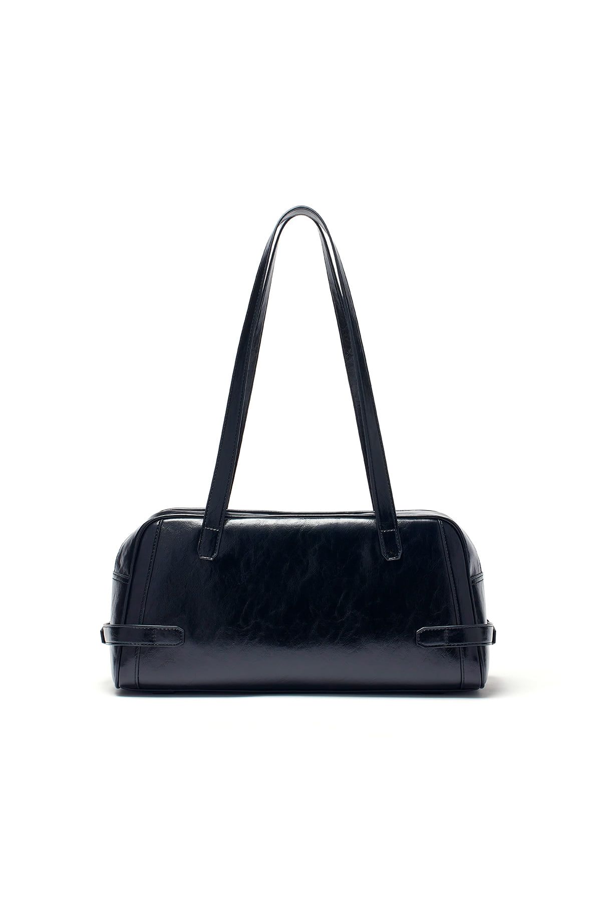 Matin Kim☆BIKER DETAIL MEDIUM SHOULDER BAG BIKER DETAIL MEDIUM SHOULDER BAG IN LIGHT GREY – Matin Kim