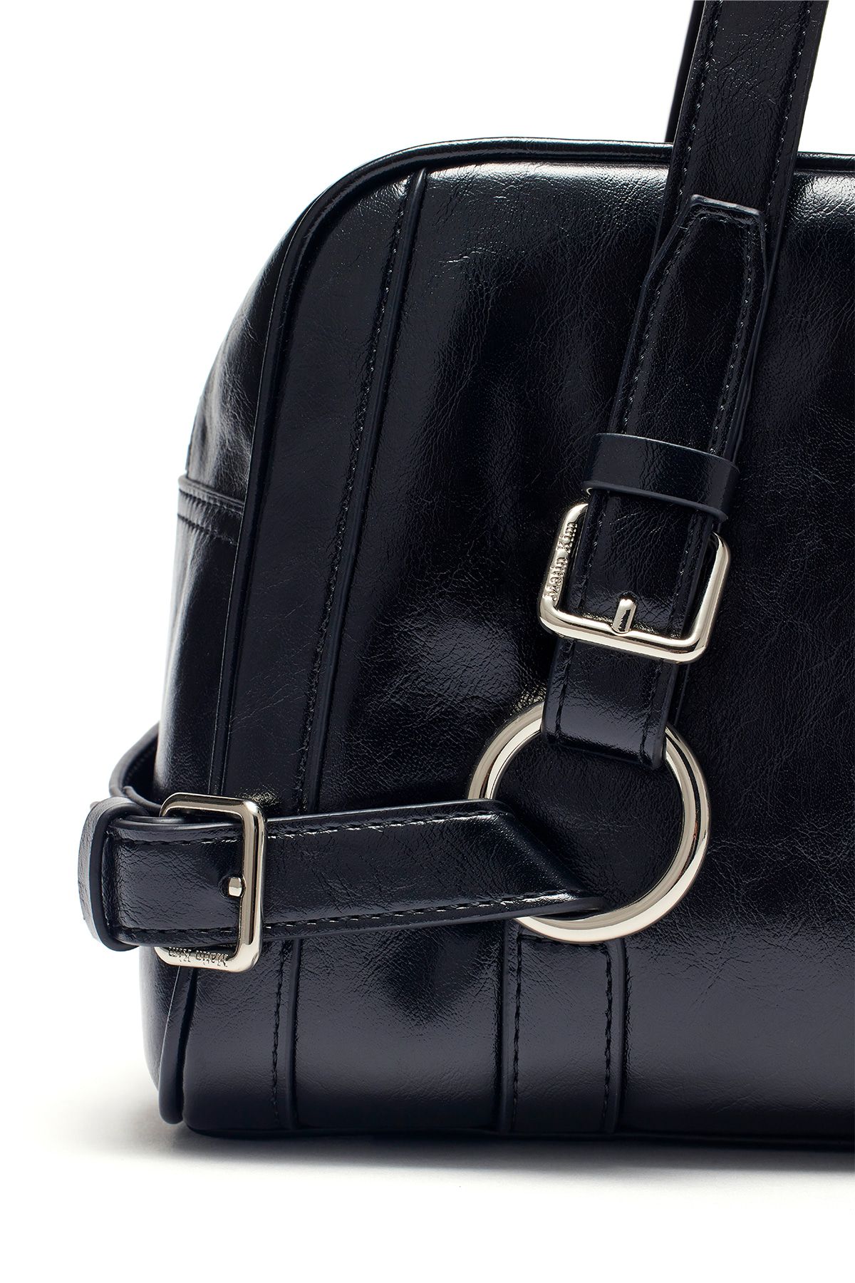 人気★MATIN KIM ★BIKER DETAIL MEDIUM SHOULDER BAG BIKER DETAIL MEDIUM SHOULDER BAG IN LIGHT GREY – Matin Kim
